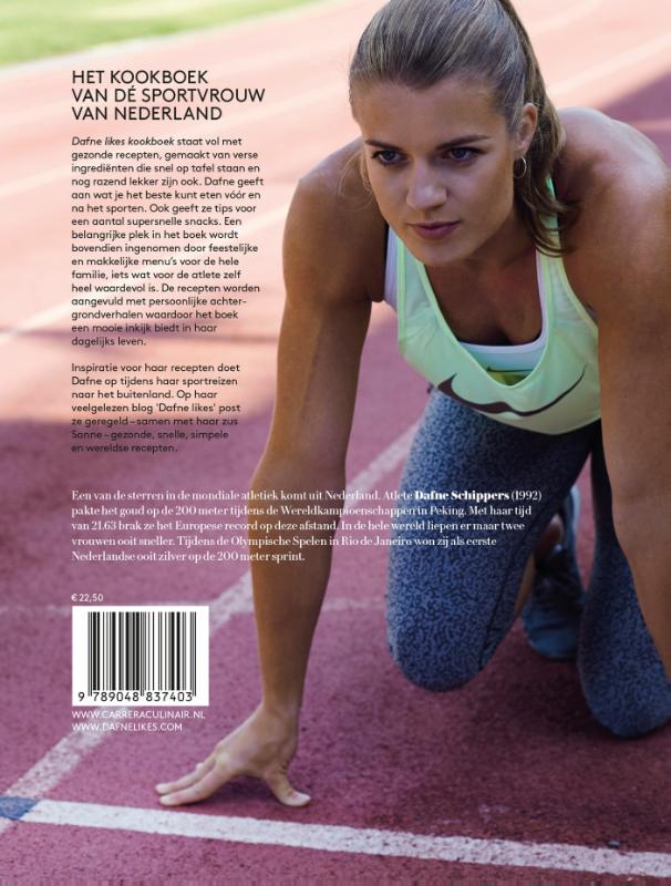 Dafne likes kookboek achterkant