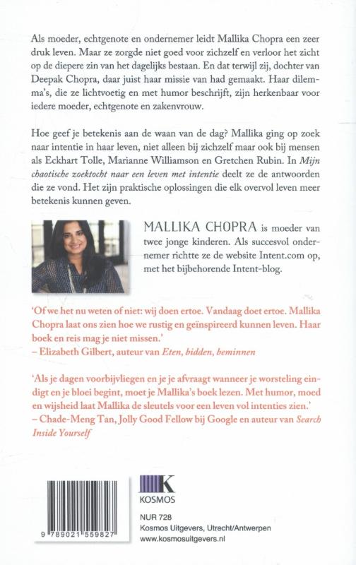 Mijn chaotische zoektocht naar een leven met intentie achterkant