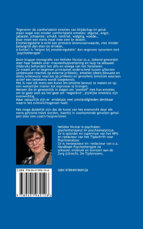 Emotieregulatie als basis van het menselijk bestaan achterkant