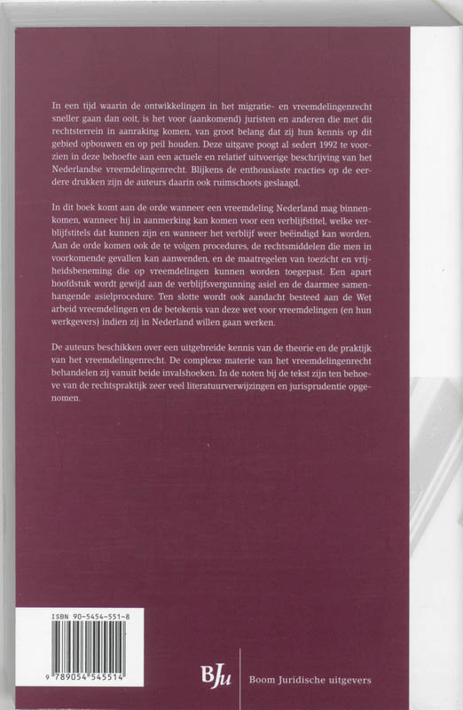Nederlands vreemdelingenrecht achterkant
