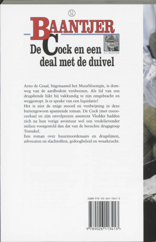 De Cock en een deal met de duivel / Baantjer / 52 achterkant