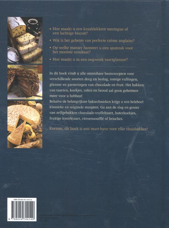 Basishandboek bakken achterkant