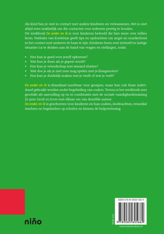 De ander en ik achterkant