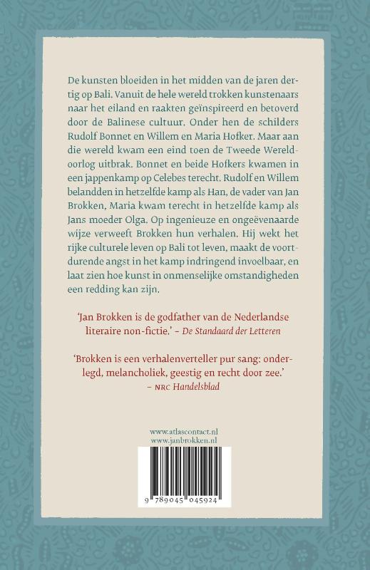 De kampschilders achterkant