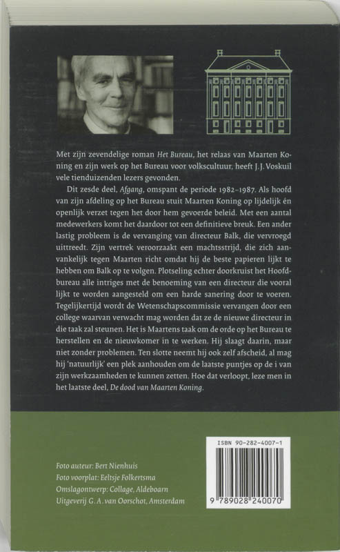 Bureau Deel6 Afgang achterkant