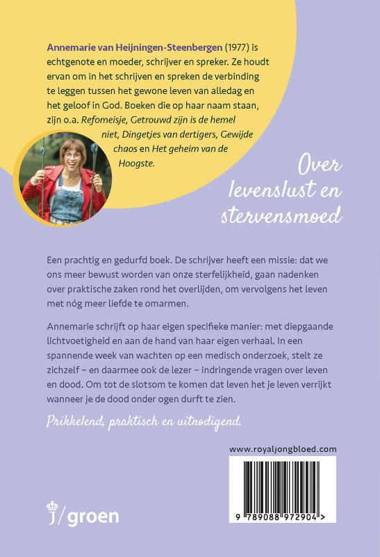 Durf te leven met de dag achterkant