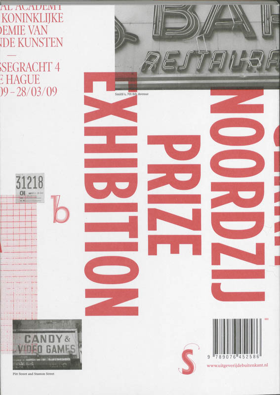 Tobias Frere-Jones Gerrit Noordzij Prize Exhibition achterkant