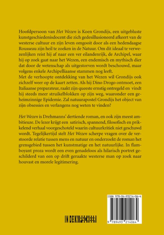 Het Wezen achterkant