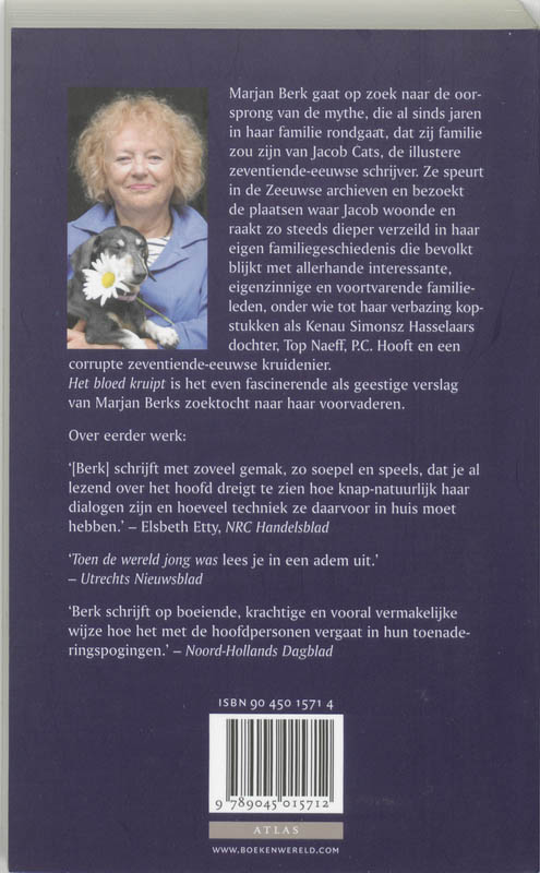 Het bloed kruipt achterkant