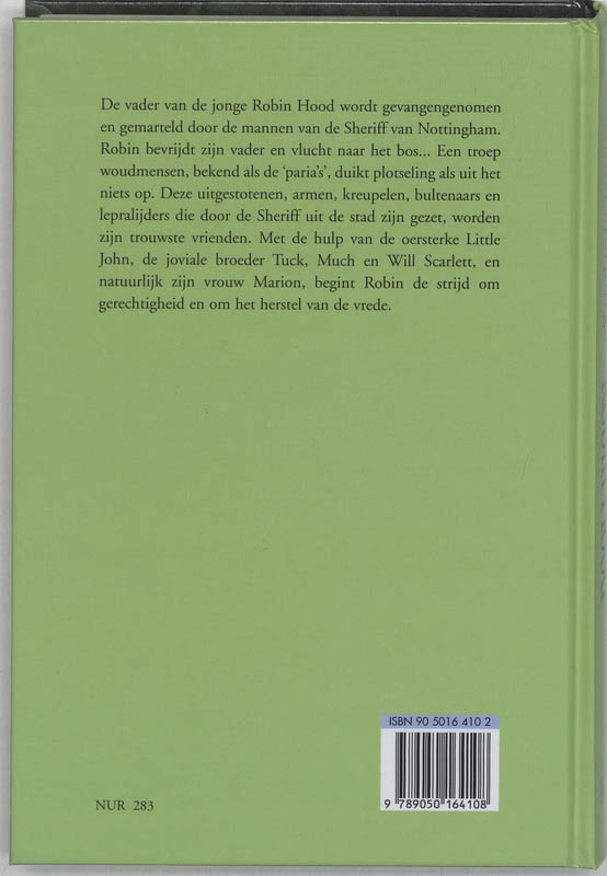 Robin Hood achterkant