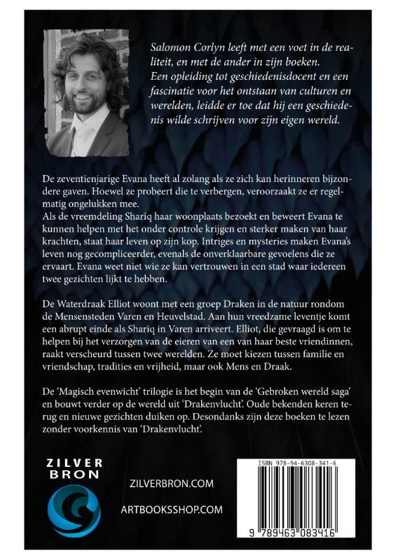 De stad met twee gezichten / Magisch evenwicht / 1 achterkant