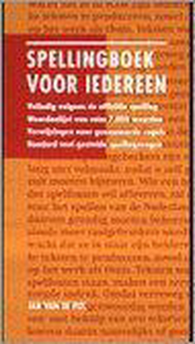 Spellingboek Voor Iedereen