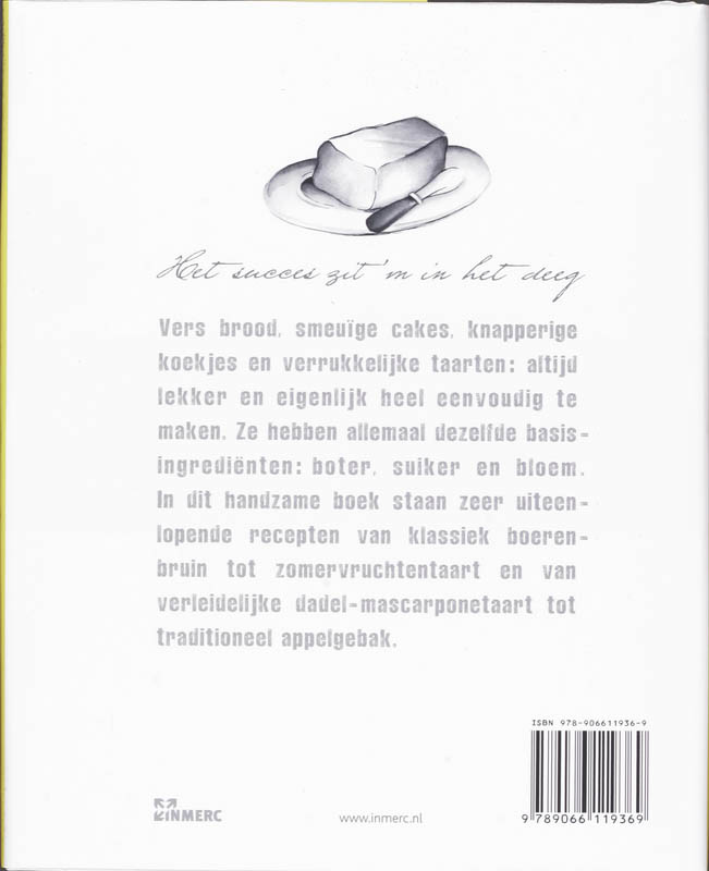 Boter, Suiker, Bloem achterkant