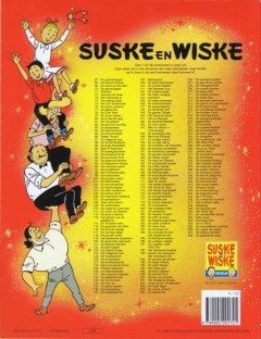 De gevederde slang / Suske en Wiske / 258 achterkant