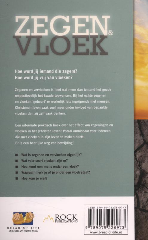 Zegen & vloek achterkant