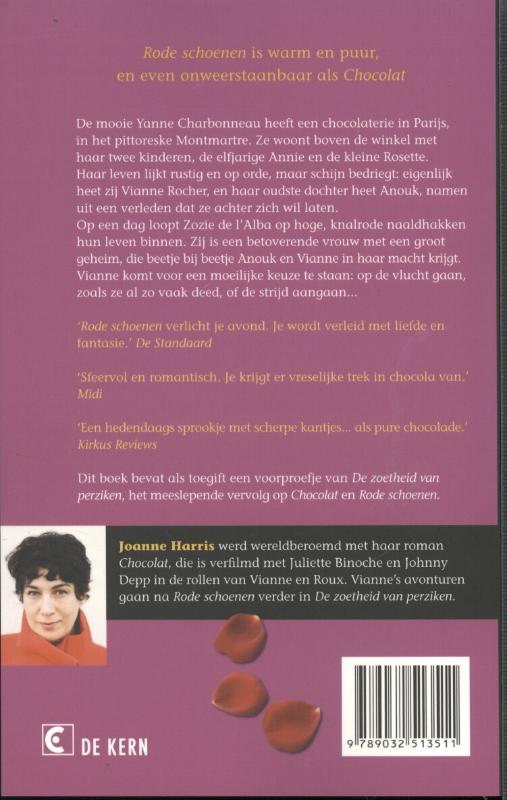 Rode schoenen / Chocolat / 2 achterkant