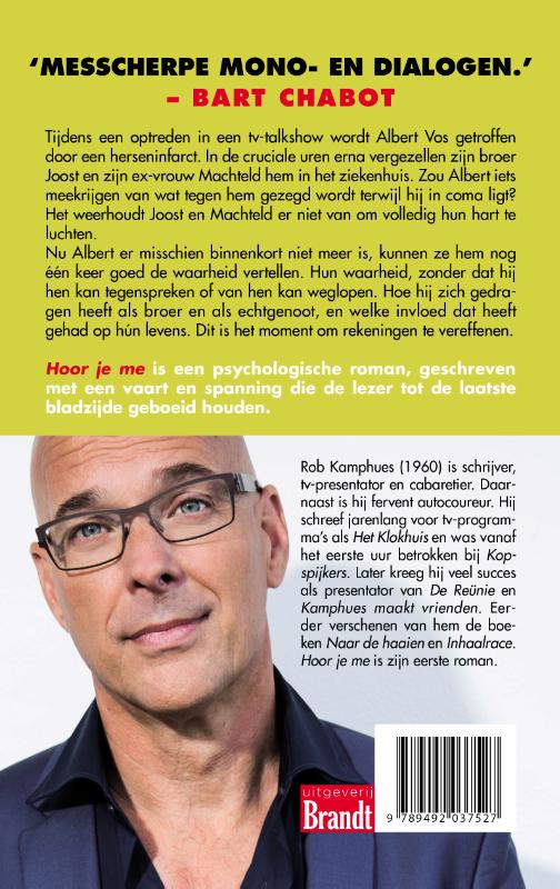 Hoor je me achterkant