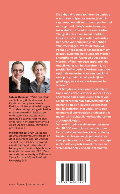 Het babybrein achterkant