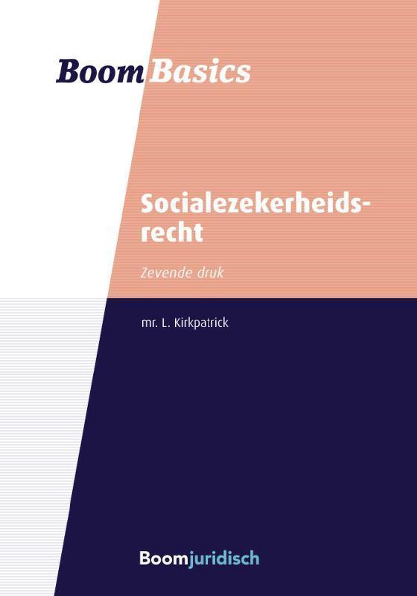 Socialezekerheidsrecht / Boom Basics