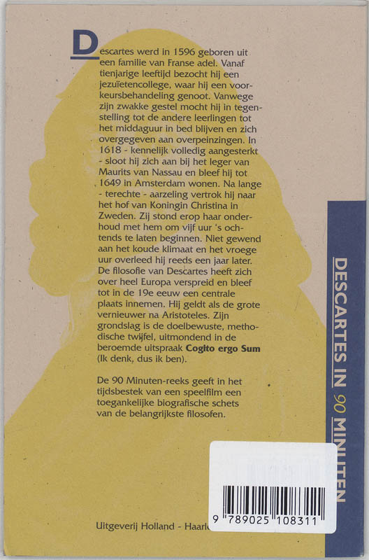 Descartes In 90 Minuten achterkant
