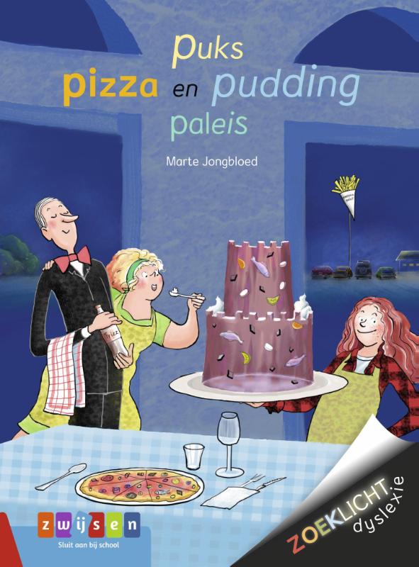 Puks pizza en pudding paleis / Zoeklicht Dyslexie