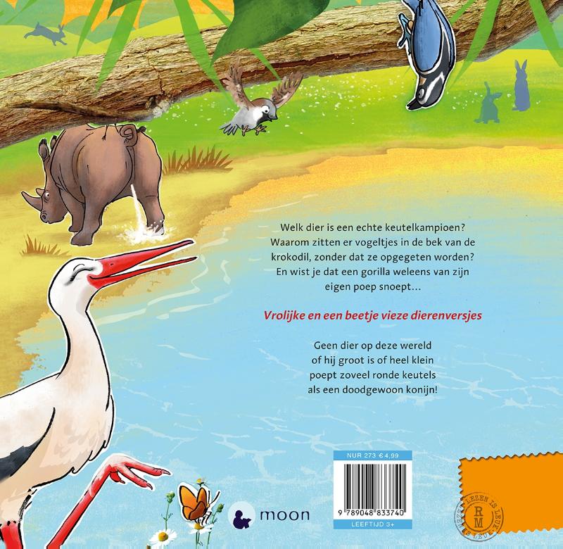 De keutelkampioen achterkant