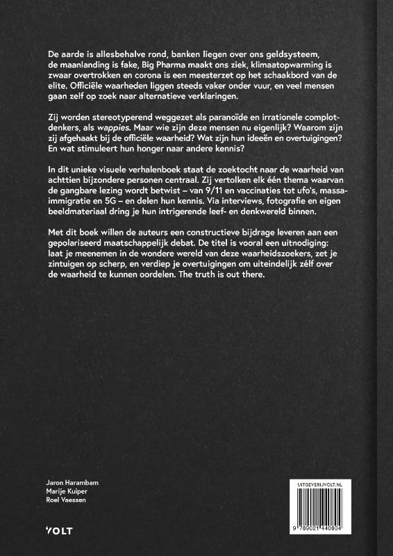 The Truth Is Out There achterkant