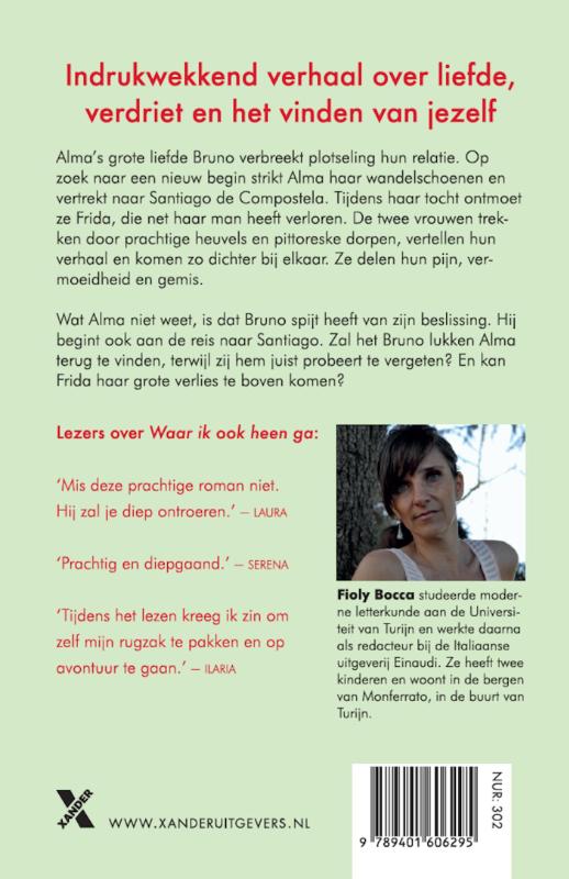 Waar ik ook heen ga achterkant