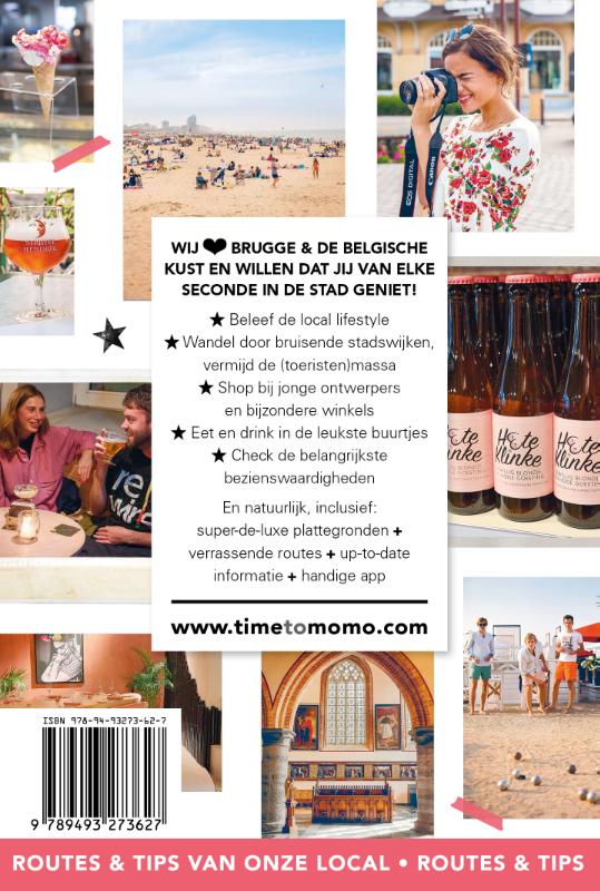 Brugge + Knokke-Heist, Oostende, De Haan / time to momo achterkant