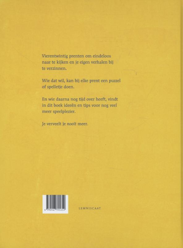 Lemniscaat speelprentenboek achterkant
