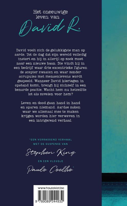 Het oneeuwige leven van David R. achterkant