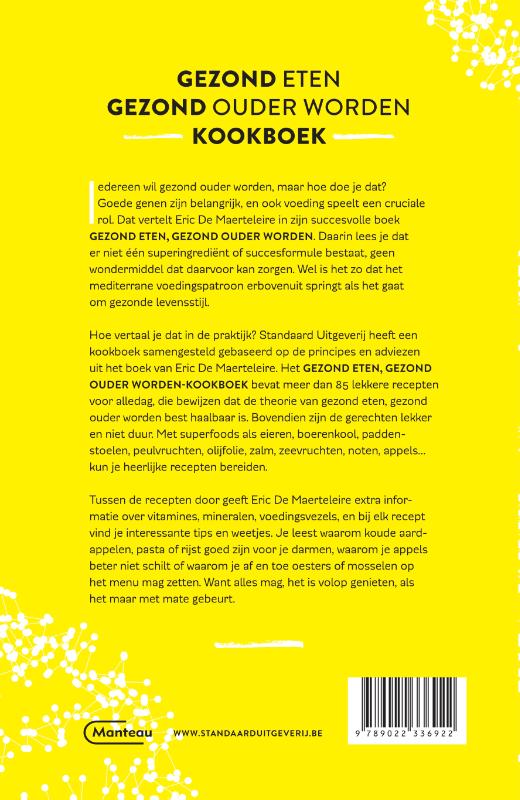 Gezond eten, gezond ouder worden kookboek achterkant