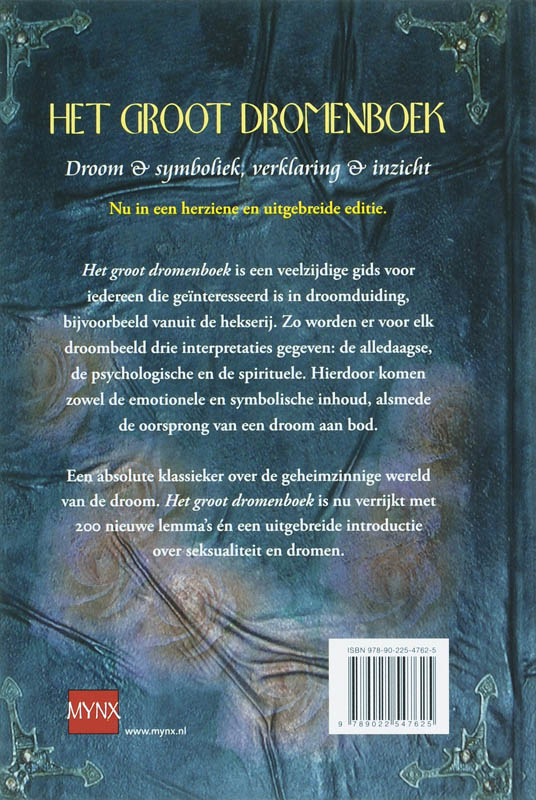 Het Groot Dromenboek achterkant
