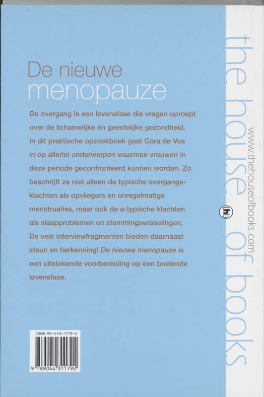 Nieuwe Menopauze achterkant