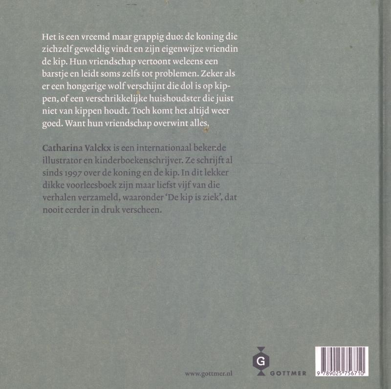 De koning en de kip achterkant