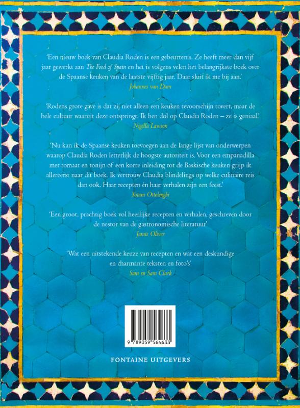 De smaken van Spanje achterkant