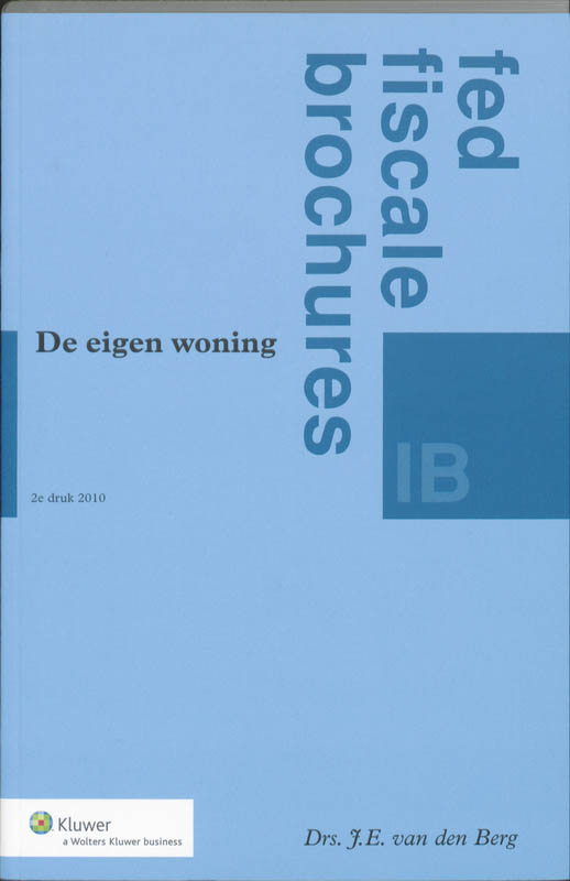 De eigen woning / Fed's fiscale brochures / FB IB