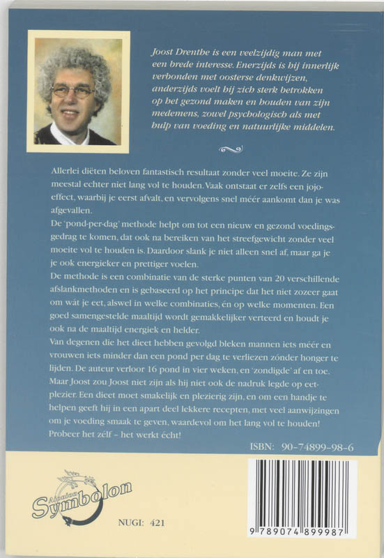 Eten Mag! Verlies Een Pond Per Dag achterkant