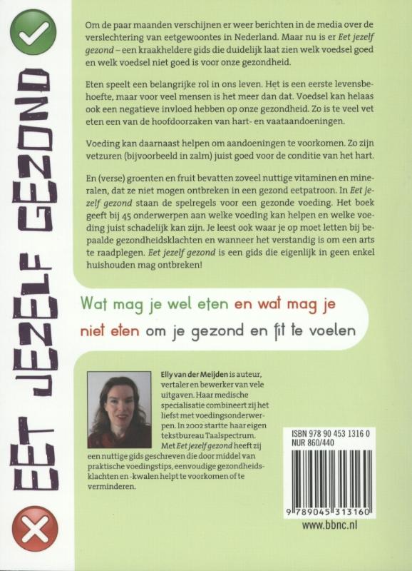 Eet jezelf gezond achterkant