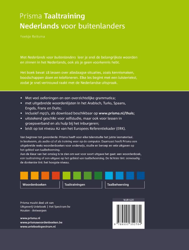 Nederlands Voor Buitenlanders Ductch For achterkant