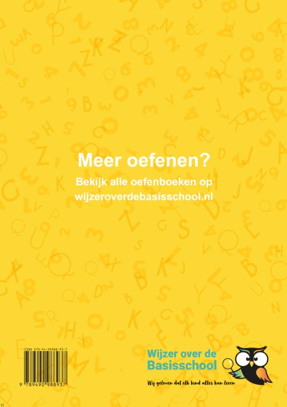 Doorstroomtoets / groep 8 Cito - IEP / Oefenboek 1 / wijzeroverdebasisschool.nl achterkant