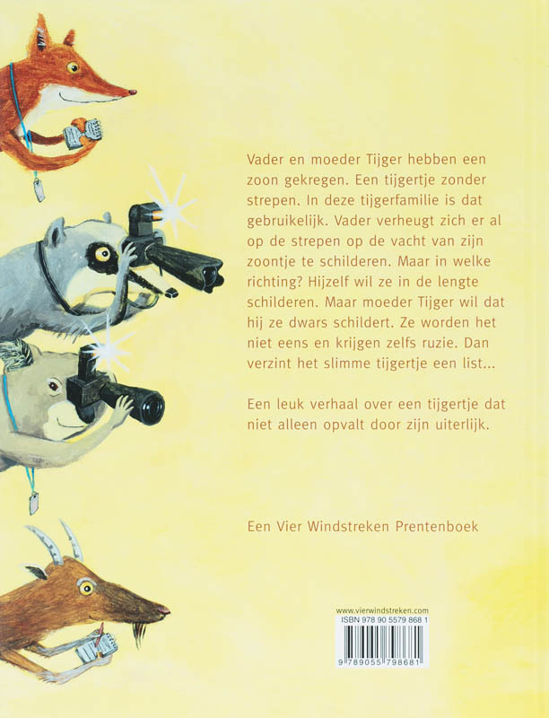 Ruitjestijger achterkant