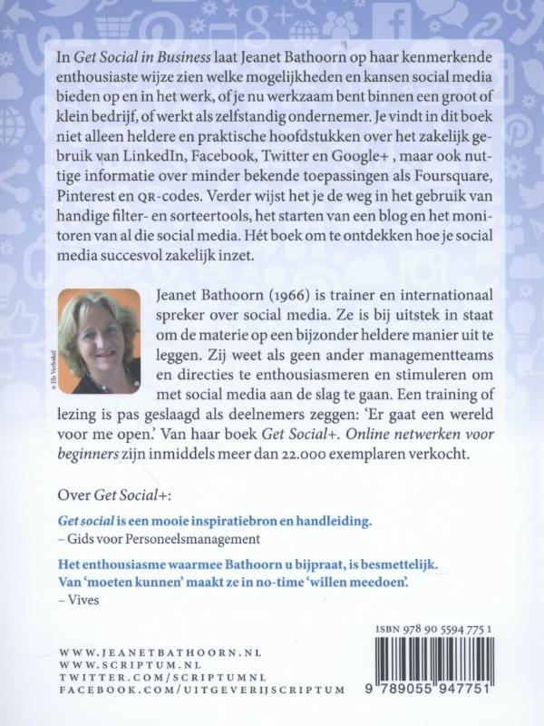 Get social in business achterkant