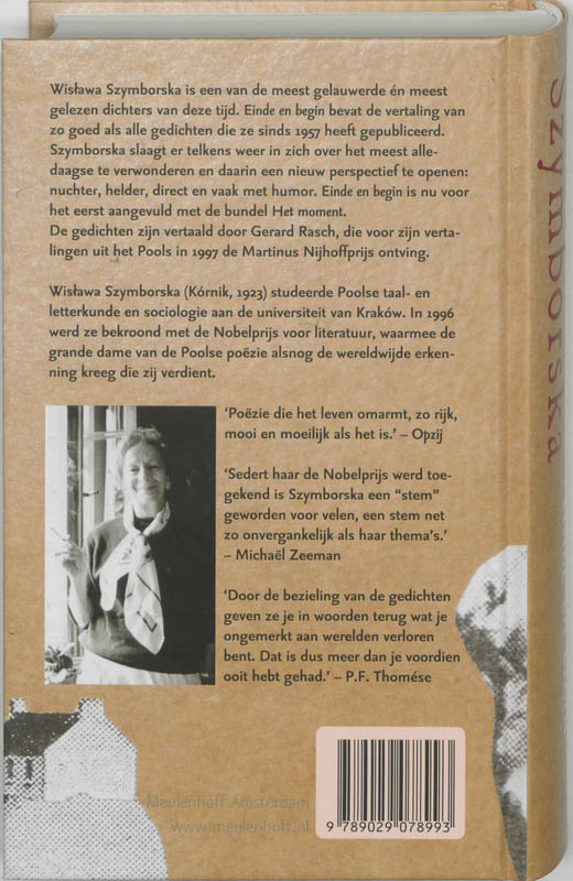 Einde En Begin achterkant