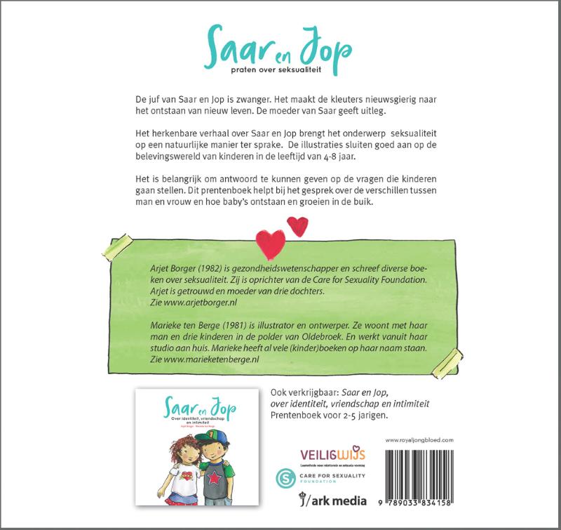 Saar en Jop praten over seksualiteit achterkant