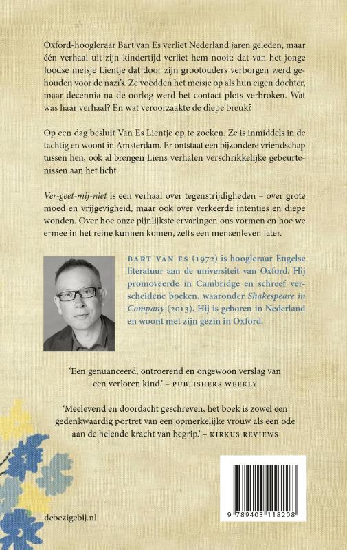 Vergeet-mij-niet achterkant