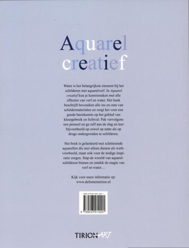 Aquarel Creatief achterkant