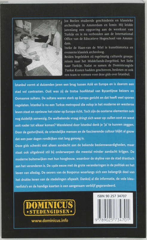 Istanbul / Dominicus stedengids achterkant