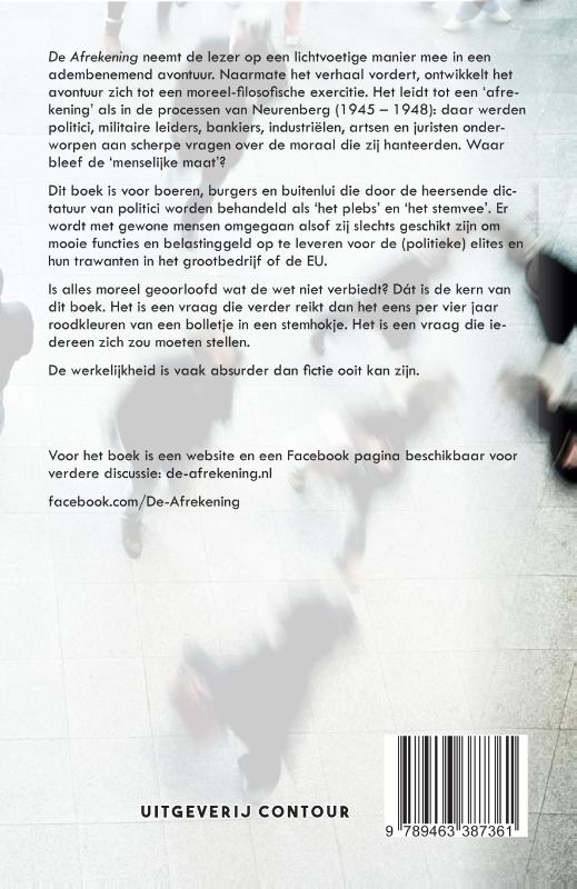 De afrekening achterkant