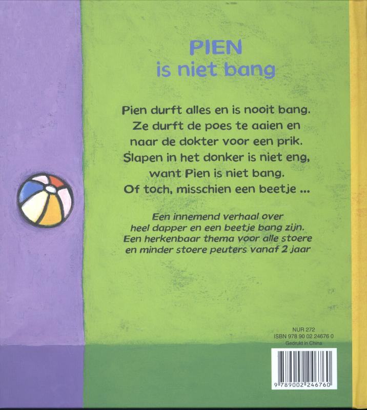 PIen is niet bang achterkant